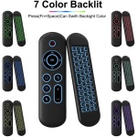 Tyatocepy M5 IR 2.4G Air Mouse Remote Touchpad para Android TV Box PC Mini Teclado Inalámbrico Ratón (sin retroiluminación de color) Duradero Fácil de usar - Imagen 6