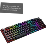 UKCOCO 3 Juegos De Teclado Y Ratón con Cable USB Teclado con Cable Y Ratón Teclado Y Teclado LED Teclados para Portátiles Profesionales con Cable Teclado Inalámbrico LED Parte - Imagen 9