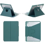 Funda Magnético Rotación de 360 Grados con Trackpad Teclado iPad Pro 11 Pulgada (4ª 3ª 2ª 1ª Gen), Español Ñ Teclado Desmontable Inalámbrico con Portalápices y Ratón Bluetooth Recargable, Verde Oscuro - Imagen 9