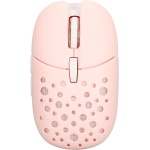 BusoTh Teclado y Ratón Inalámbricos, Teclado Inalámbrico Retro de Color de Rebote Pequeño para Juegos (Tablero Rosa) - Imagen 6