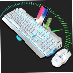 BUTIFULSIC 1 Juego Ratón Inalambrico Ordenadores Teclado Inalambrico Ratón De Teclado Inalámbrico Ratón De Teclado para Juego Computadora Ratón y Teclado - Imagen 3