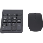 Beufee Teclado Numérico Inalámbrico, Plug and Play, Tecnología Inalámbrica De 2,4 GHz, Combo De Ratón con Teclado Numérico Duradero Sensible A 1200 dpi para Oficina En Casa - Imagen 9