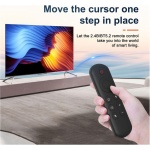 Tyatocepy M5 IR 2.4G Air Mouse Remote Touchpad para Android TV Box PC Mini Teclado Inalámbrico Ratón (sin retroiluminación de color) Duradero Fácil de usar - Imagen 3