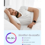 HUAKUA Smartwatch Hombre con Llamadas, 1,3" Round Reloj Inteligente con Podómetro, Esfera de Reloj Personalizada, Monitor Sueño, Podómetro, Pulsómetro Pulsera Actividad para Android iOS - Imagen 5