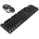 Topiky Combo de Teclado Y Mouse para Juegos Inalámbricos, Ratones 7D 3200DPI, Teclado para Juegos con Sensación Mecánica, Retroiluminación LED RGB, Mouse de Teclado Recargable con - Imagen 7
