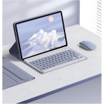 HLTOOP Funda con Teclado para Lenovo Tab M11 2024 11 Pulgadas TB330, Contener Ñ, Teclado Inalámbrico Retroiluminado Desmontable con Cubierta Protectora Magnética, Ratón Recargable,Verde - Imagen 2