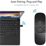 Ratón de Aire, Teclado Inalámbrico y Ratón para Android TV Box, Smart TV, Ordenador, portátil, proyector, HTPC, IPTV, Reproductor Multimedia - Imagen 4