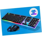Gadpiparty Colocar Teclado De Computadora con Cable Teclado Led Teclado Inalambrico Led Teclado Inalambrico Mecanico Teclado Mecanico Inalambrico Teclado con Cable Ratón y Teclado USB - Imagen 5