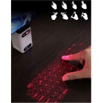 Teclado láser Teclado inalámbrico Bluetooth Proyector con función de Tesoro de Carga Teclado Virtual Ratón para teléfonos móviles Pc Tablet Computadoras Laptop Uptodate - Imagen 8