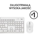 Logitech MK295 Combo de Ratón y Teclado Inalámbricos, Disposición QWERTY US Internacional, Blanco - Imagen 7