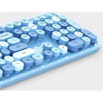 Onlywe - Teclado inalámbrico y ratón de 2,4 G con teclado numérico y ratón óptico, ergonómico, colores variados - Imagen 4