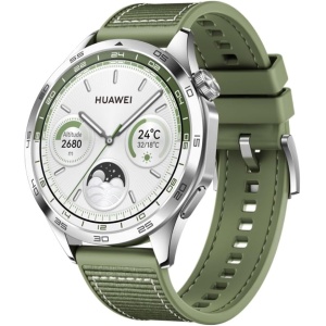Huawei Watch GT 4 46mm Smartwatch, hasta 2 semanas de batería, iOS & Android, gestión de calorías, Seguimiento Profesional de la Salud, SpO2, GPS, versión española, Verde