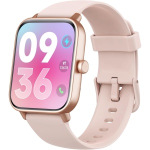 Reloj Inteligente,Smartwatch Mujer Bluetooth de 1.8",Incorporado Alexa,Monitor de Ritmo Cardíaco/Sueño/SpO2, Impermeable 5ATM,Escalones,Rastreador de Actividad,Reloj Deportivo Mujer para Android IOS
