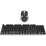 Topiky Combo de Teclado Y Mouse para Juegos Inalámbricos, Ratones 7D 3200DPI, Teclado para Juegos con Sensación Mecánica, Retroiluminación LED RGB, Mouse de Teclado Recargable con - Imagen 4