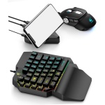 ARTIBETTER Teclado retroiluminado Keyboard Wireless teclados inalambricos teclados Gaming ratón inalámbrico teclados mecanicos Teclado e-Sport Teclado de Juego de computadora Black - Imagen 9