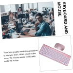 OSALADI Teclado Inalámbrico Y Ratón Teclado Recargable Teclado Inalámbrico Y Teclado Inalámbrico para Juegos Ratones Teclado Teclado Ultrafino Ratones Oficina Ordenador Portátil - Imagen 7