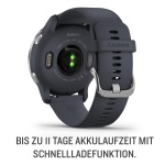 Garmin Venu 2 - Reloj inteligente con GPS, música y deportes, Azul Grafito, 45 mm - Imagen 5