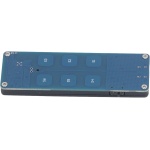 Módulo Air Fly Mouse, 6 Teclas PCB Conexión Precisa 2.4G Teclado Remoto Aéreo Ratón Teclado Inalámbrico Fly Mouse Teclado Remoto Aéreo para TV Box Proyector de PC - Imagen 6