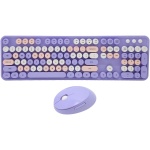 Teclado y Ratón Inalámbricos, Soporte Ajustable, Teclado de Máquina de Escribir Retro para PC - Imagen 6