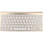 Combinación de Ratón y Teclado Inalámbrico de 2,4G, Teclado y Ratón Ergonómicos de 78 Teclas, Teclado Mudo de Oficina para Ordenadores, Dispositivos Móviles, Tableta, Ordenador (Oro de Lujo) - Imagen 5