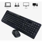Teclado y Raton Combinación Universal De Teclado Y Mouse Juego De Teclado Y Mouse Inalámbricos Ergonómicos 2.4G Combo de Teclado y Ratón - Imagen 4