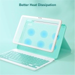 GUPENAA Verde, Funda Teclado Español (Incluye Ñ) para Huawei MatePad Pro 13.2 (PCE-W30), Retroiluminación de 7 Colores, Teclado Bluetooth Inalámbrico Magnético Desmontable con Ratón - Imagen 6