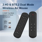 Tyatocepy M5 IR 2.4G Air Mouse Remote Touchpad para Android TV Box PC Mini Teclado Inalámbrico Ratón (sin retroiluminación de color) Duradero Fácil de usar - Imagen 7