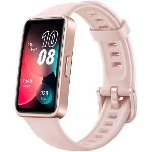 HUAWEI Band 8 Smart Watch, Diseño fino, Seguimiento Preciso del Sueño, Batería de 14 días, Compatible con Android e iOS, para Salud y Bienestar,Versión Española, Rosa