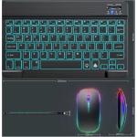 Teclado y Raton inalambricos retroiluminado (Black) - Imagen 2