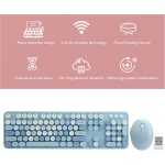 Combo de Mouse Teclado Inalámbrico Ratón Inalámbrico Juego de Mouse con Teclado de 104 TeclasCuter ARY, Combo de Mouse y Teclado Inalámbrico Unidad USB Omic Hanical Hand Feel - Imagen 7