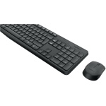 Logitech MK235 Combo con Teclado y Ratón Inalámbrico para Windows, Disposición AZERTY Francés - Gris - Imagen 3
