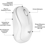 Logitech MK295 Combo de Ratón y Teclado Inalámbricos, Disposición QWERTY US Internacional, Blanco - Imagen 6