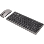 VVHUDA Combinación de Teclado y ratón, batería Recargable inalámbrica de 2,4 G, diseño ergonómico dpi Ajustable silencioso, Juego de Teclado y ratón, para Sistema Windows Small Gift - Imagen 5