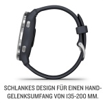 Garmin Venu 2 - Reloj inteligente con GPS, música y deportes, Azul Grafito, 45 mm - Imagen 4
