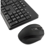 CoolBox COO-KTR-02W - Pack Teclado y Ratón Inalámbrico 2.4GHz con Diseño Ergonómico y Silencioso. Teclado Español con 105 Teclas y Bloque Numérico, Ratón Ambidiestro 1600DPI Ajustable. Negro - Imagen 5