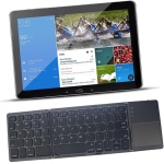 Gadpiparty Teclado Inalámbrico Teclado Plegable Teclado del Teléfono Teclado De La Tableta Teclado Inalámbrico De Computadora Teclados De Computadora Toque del Ratón - Imagen 9
