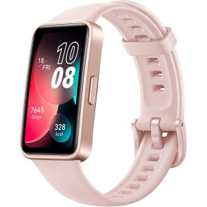 HUAWEI Band 8 Reloj inteligente, pantalla táctil sin bordes, seguimiento del sueño, carga rápida, larga duración, impermeable, compatible con iPhone