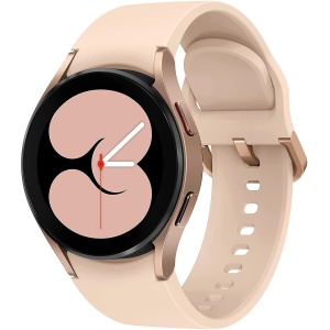 Samsung Galaxy Watch4 BT, Reloj Inteligente Redondo Bluetooth, Wear OS, Bisel Giratorio, de Fitness, rastreador de Fitness, 40 mm, Oro Rosa