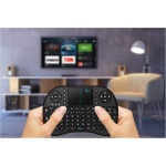 Rii Mini i8 Wireless (Layout QWERTY US) - Mini Teclado inalámbrico con Mouse touchpad para Smart TV, PC, TV Box, Console - Imagen 3
