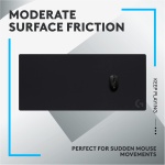Logitech G Pro X TKL Lightspeed, Teclado inalámbrico para Gaming, ultraportable & G840 Alfombrilla de ratón para Juegos XL,optimada para sensores de Juegos - Imagen 7