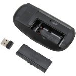 Combo de Ratón y Teclado Inalámbrico de 2,4G, Botón Silencioso Ajustable de 3 dpi, Teclado Ergonómico Negro de 64 Teclas para Escritorio - Imagen 9