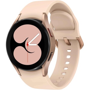 SAMSUNG Galaxy Watch4 BT, Reloj Inteligente Redondo Bluetooth, Wear OS, Bisel Giratorio, Reloj de Fitness, rastreador de Fitness, 40 mm, Oro Rosa