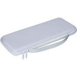 Lebakort Duro Caja Estuche Funda para Teclado Inalámbrico Logitech Pebble Keys 2 Combo K380s K380 + M350 Pebble Mouse Combo (Estuche Blanco Grisáceo) - Imagen 6