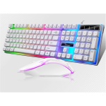 ARTIBETTER Colocar Ratón con Cable USB Accesorios De Juego Teclado Led y Teclado USB y Teclado Iluminado Teclado con Cable De Computadora Teclado Inalambrico Teclado Cableado - Imagen 9