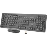 Rii RK106 Pack Teclado y Ratón inalámbrico,Combo Teclado y Raton Inalámbricos Español,Silencioso Teclado de tamaño Completo ergonónimo para PC/Laptop/Windows - Imagen 8