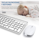 Genérico Teclado y ratón inalambrico - Imagen 4
