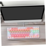 Gatuida Teclado Ratón Mecánico Ratón con Cable Ratón Recargable Ratón Inalambrico Oficina Abdominales Inalámbrico Computadora - Imagen 6