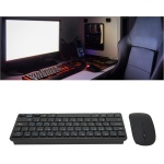 Combinación de Ratón y Teclado Inalámbrico 2.4G con Diseño Ergonómico, 3 Niveles dpi Ajustable, Botón Silencioso, Soporte de Amplio Rango para PC de Escritorio, Tabletas - Imagen 5