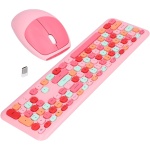KAKAKE Teclado y Mouse Inalámbricos, Combinación de Teclado y Mouse Silenciosos y Livianos, Teclado y Mouse Inalámbricos Inteligentes Que Ahorran Energía, (Conjunto de Teclado y Mouse - Imagen 9