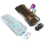 BUTIFULSIC 1 Juego Ratón Inalambrico Ordenadores Teclado Inalambrico Ratón De Teclado Inalámbrico Ratón De Teclado para Juego Computadora Ratón y Teclado - Imagen 5